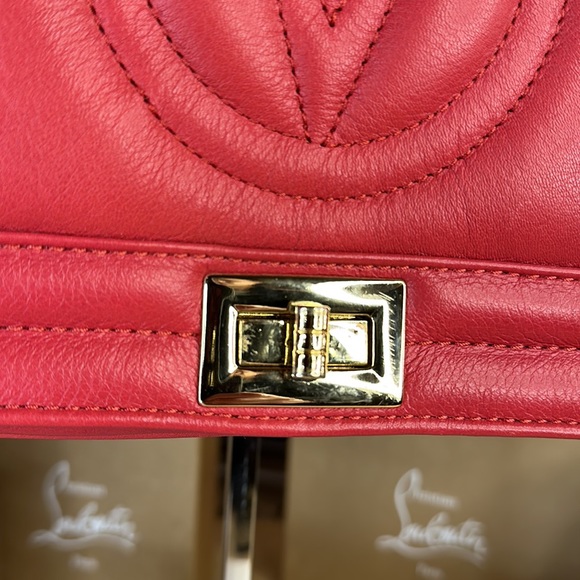 💥$3 - Valentino By Mario Valentino Alice Signature Leather Shoulder Bag - BE379 - Picture 5 of 17